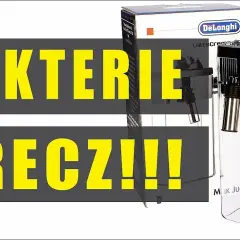 Jak czyścić pojemnik na mleko De’Longhi, aby uniknąć problemów z higieną